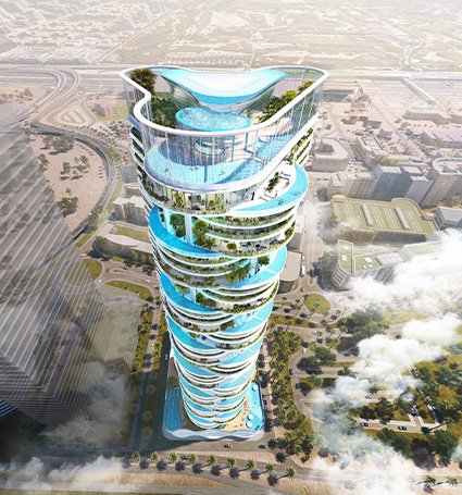 Damac Casa Tower new development at Al Sufouh